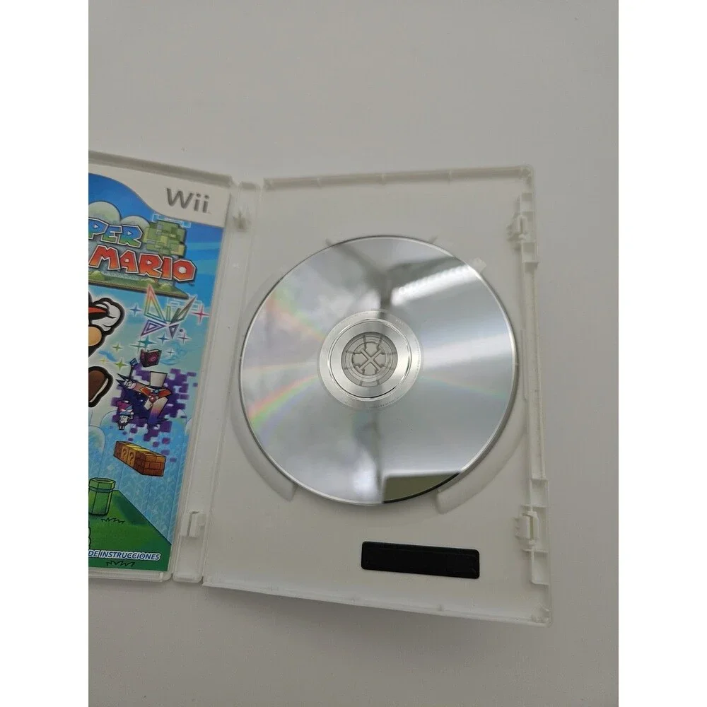 Super Paper Mario Nintendo Select Edition Nintendo Wii Adult Owned Game Complete